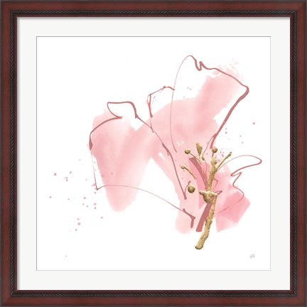 Framed Floral Blossom III Print