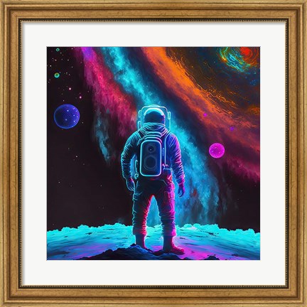 Framed Astronaut Print