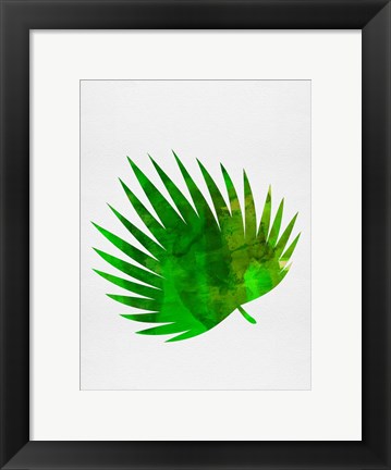 Framed Tropical Chamaerops Print