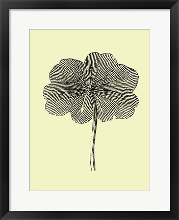 Framed Floating Leaf II Print