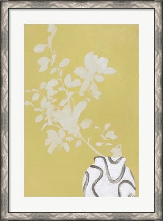 Framed Vanilla Yellow Print