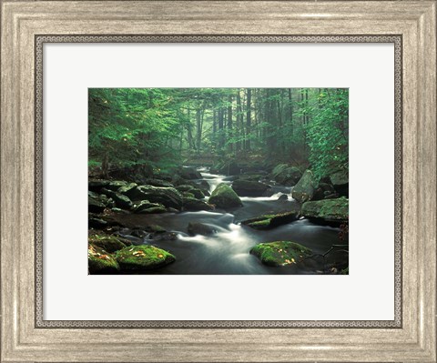 Framed Sawmill River Print
