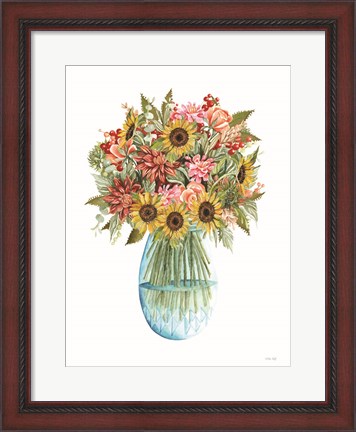 Framed Sunny Days Bouquet Print