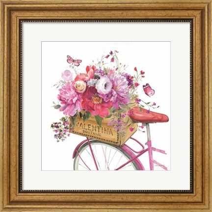 Framed Obviously Pink XXXIV Print