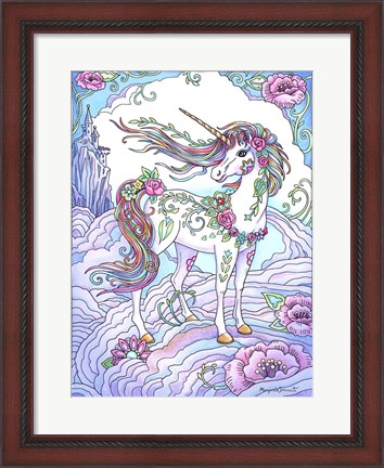 Framed Above The Clouds Print