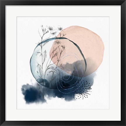 Framed Abstract Art Composition VII Print