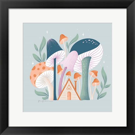 Framed Fantastic Fungi VI Print