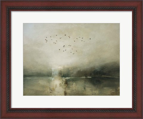 Framed Evening Flight Print