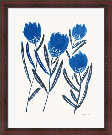 Framed Borrowed and Blue II Print