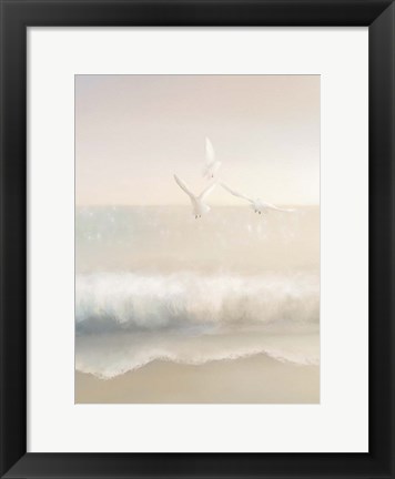 Framed Gulls Print