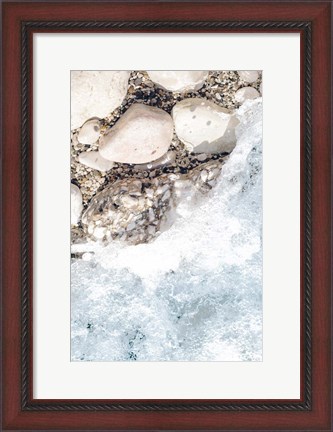 Framed Rocky Shore 1 Print