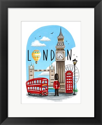 Framed London Print