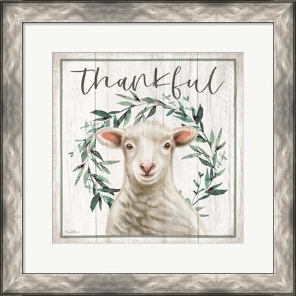 Framed Thankful Print