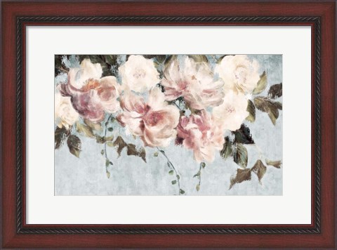 Framed Hanging Country Blooms Print