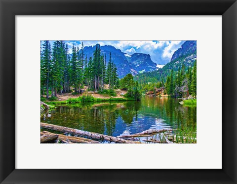 Framed Dream Lake Print