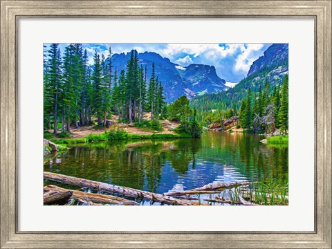 Framed Dream Lake Print