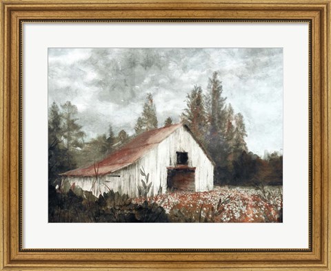Framed Rusted Hearth Barn Print