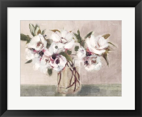 Framed Delicate Bouquet Print