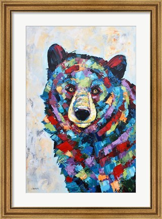 Framed Bear No. 2 Print