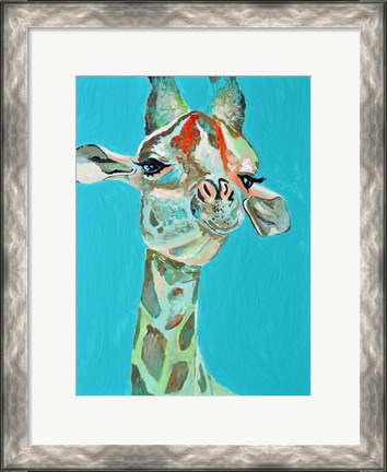 Framed Doc Giraffe Print