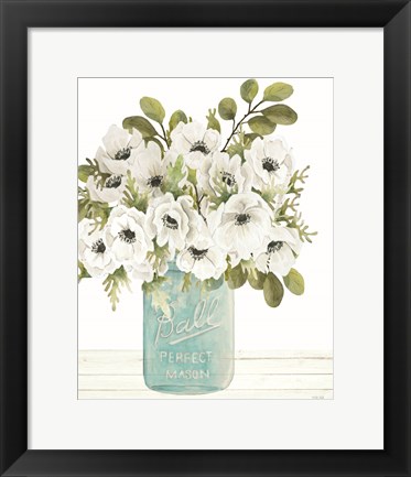 Framed Poppies for You Print