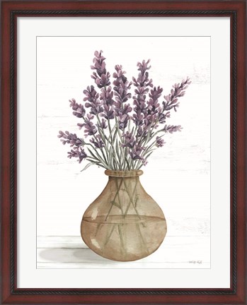 Framed Honeybloom Lavender II Print