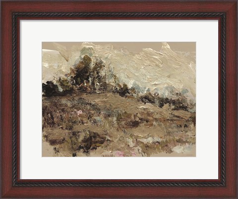 Framed At the Top of the Hill Print