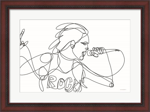 Framed Rockin&#39; Print
