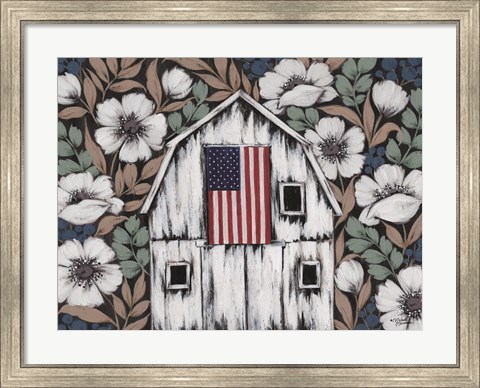 Framed America, America Print
