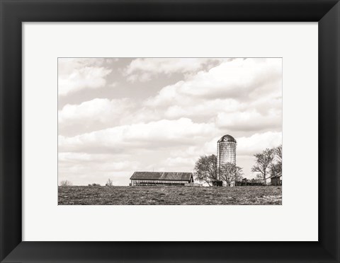 Framed Butler Road Farm Print