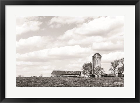 Framed Butler Road Farm Print