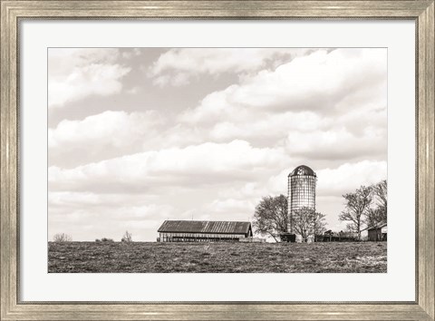 Framed Butler Road Farm Print