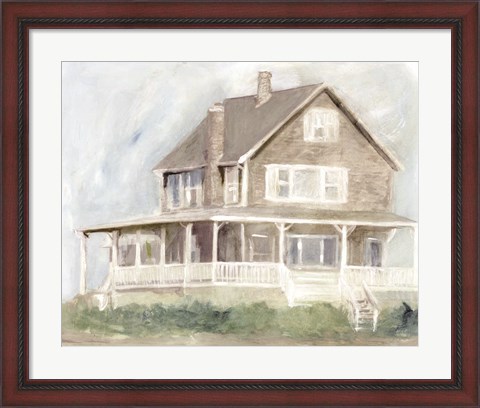 Framed House on the Cape 1 Print