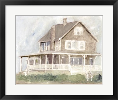 Framed House on the Cape 1 Print