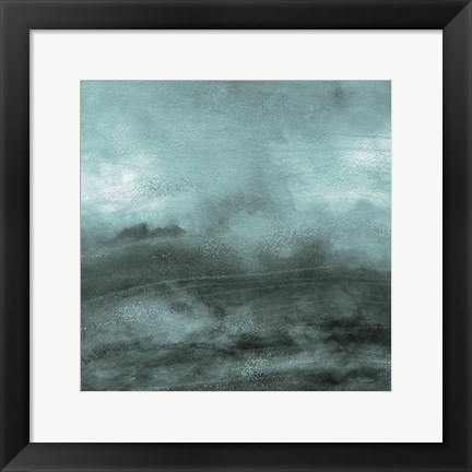 Framed Abstract Landscape Print