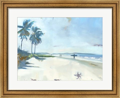 Framed Playa Garza Print