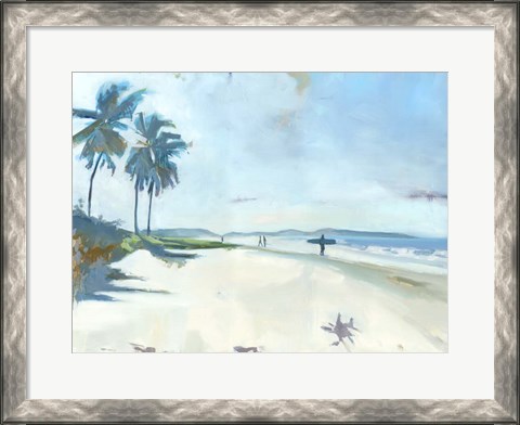 Framed Playa Garza Print