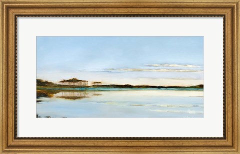 Framed Western Lake Print