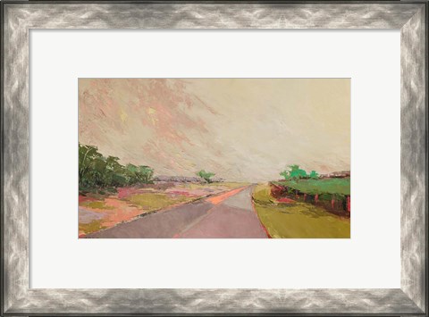 Framed Western Pampa Landscape Print