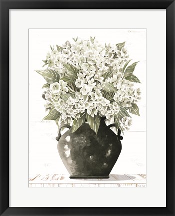 Framed Charming Hortensia Print