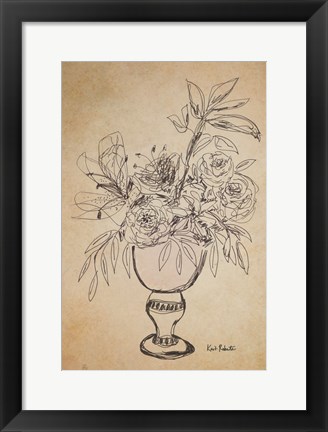 Framed Natural Florist Print