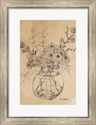 Framed From the Garden Print