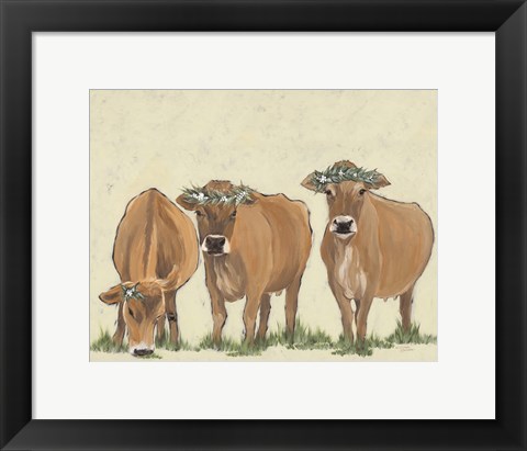 Framed Home is Where My Herd Is Print