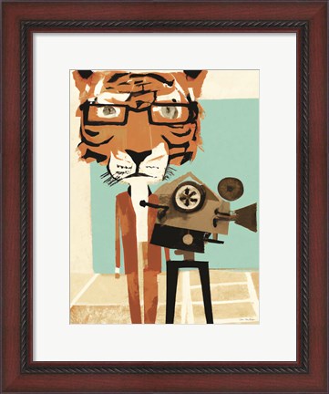 Framed Tiger Movie Director Print