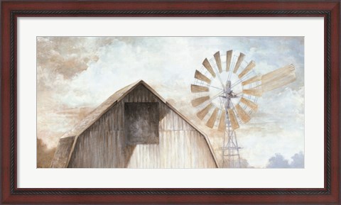 Framed Barn Country Print