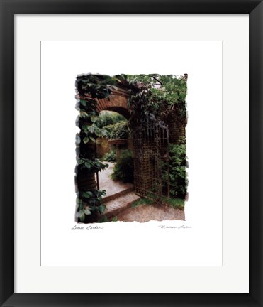 Framed Secret Garden Print