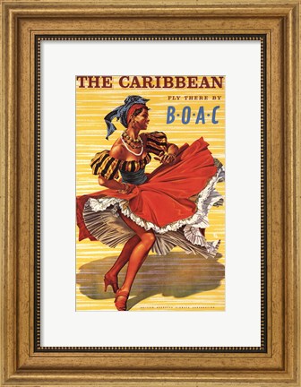 Framed Caribbean Print