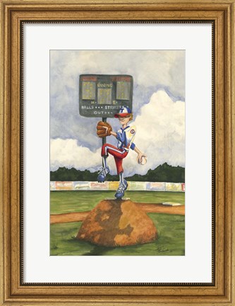 Framed Strike Out Print