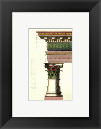 Framed Small Column (AS) II Print