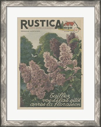 Framed Plantez Des Lilacs Print